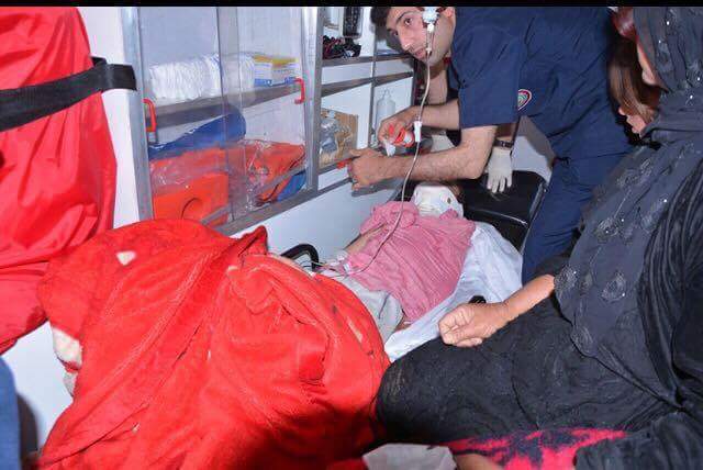 بالصور.. جرحى القصف الايراني على قرى حدودية باقليم كوردستان